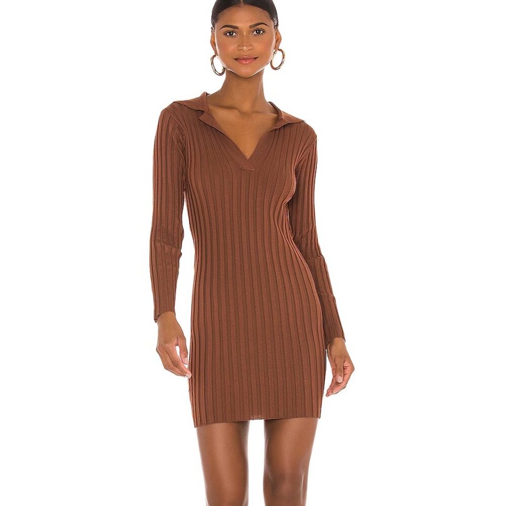 NWT Tularosa Valen Mini Ribbed sweater dress - Size Small